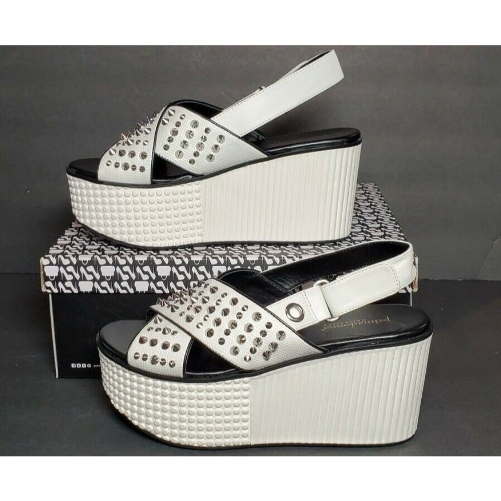 PRIMADONNA COLLECTION PLATFORM SANDALS METAL DESIGN  EURO SIZEs  PD0584 00211